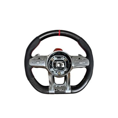 Volan sport piele si carbon  compatibil cu modelele Mercedes  2011-2021 Produs compatibil - nu este OEM Cod: OCH-08