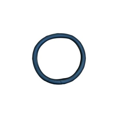 Husă volan neagră din imitație de piele, mărimea M (37–39 cm), CST08