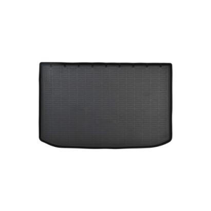 Covor portbagaj tip tavita pentru Renault Captur II (2019+), negru, cu bordura 4,5 cm