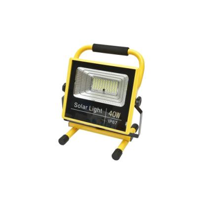 Lampă de lucru LED portabilă 40W, IP67, acumulator LiFePO4 2x6000mAh, telecomandă