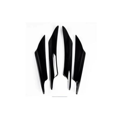 Set ornament pentru bara cu aripioare EVO, negru piano (4 buc) ART-EVO1