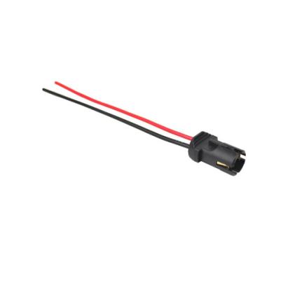 Mufă bec T10 cu 2 fire pentru instalație auto, conector cu fire TL-A124