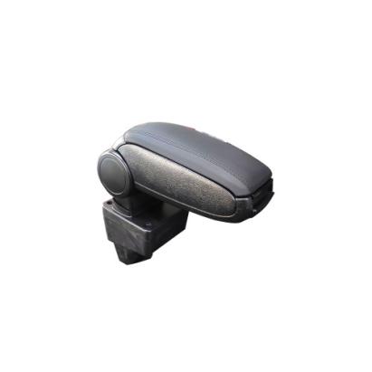 Cotieră auto neagră compatibilă Peugeot 208 2019+ cu montaj pe tunelul central