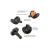 Difuzor auto aromaterapie tip fluture, cu clips pentru grila de ventilatie (10 rezerve)