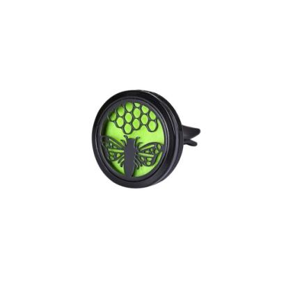 Difuzor auto aromaterapie tip fluture, cu clips pentru grila de ventilatie (10 rezerve)