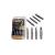Set extractoare  pentru suruburi rupte Cod: FS-6411