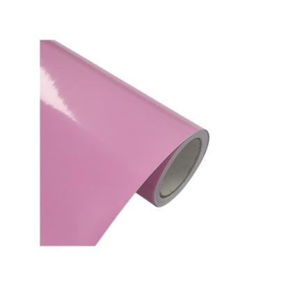 Folie auto caroserie roz lucios PET Premium cu eliminare bule, 1m x 1,52m (SP512L)