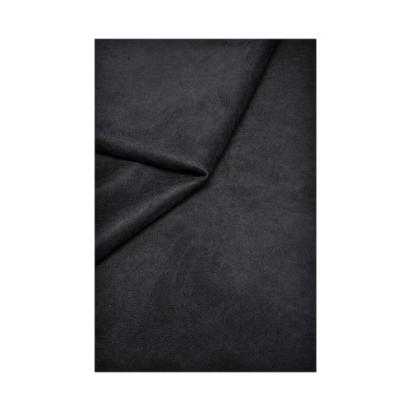 Material imitație Alcantara negru, 1,5 m lățime, fără burete (YU-Y79-2)