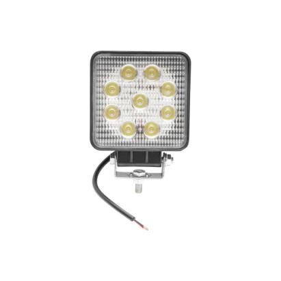 Proiector 9 LED-uri 10-60V 27W unghi de radiere 60 patrat Cod: BK69005