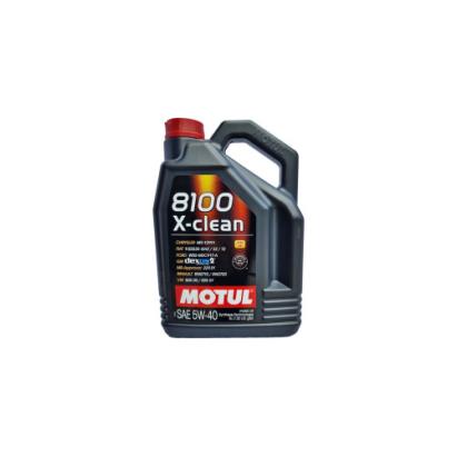 Ulei motor Motul 8100 X-clean+ 5W-40 5L, 100% sintetic, compatibil DPF