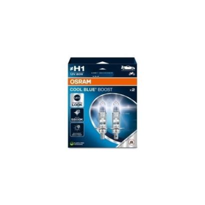 Set 2 becuri  Osram H1 Cool Blue Intense 100% 12V 55W Cod: 388061