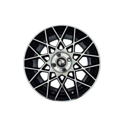 Set jante aliaj PDW 16x7, 4x100, ET38, negru lucios polish – 69103