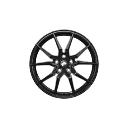 Set jante aliaj PDW 16x7 5x114.3 ET35, negru lucios, CB 67.1 (65270)