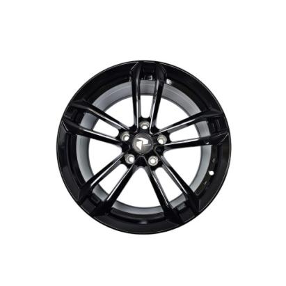 Set 4 jante aliaj PDW 17x7.5 5x112 ET35, negru lucios, CB 66.6 (75276)
