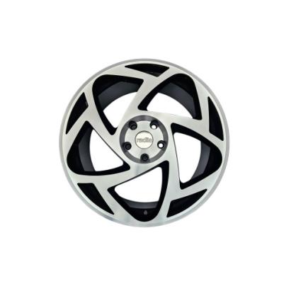 Set 4 jante aliaj PDW 19x8.5 5x120 ET35, negru polish, Model 4225