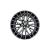 Set jante aliaj PDW 21" 5x130 pentru Porsche, negru polish, 9.5J/11J