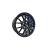 Set 4 jante aliaj PDW 16x7, 4x100, ET38, CB 73.1, negru mat (30971670-12)