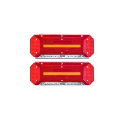 Set lămpi spate LED stânga/dreapta, 5 funcții, neon, semnal dinamic, 12-24V, ST-0223