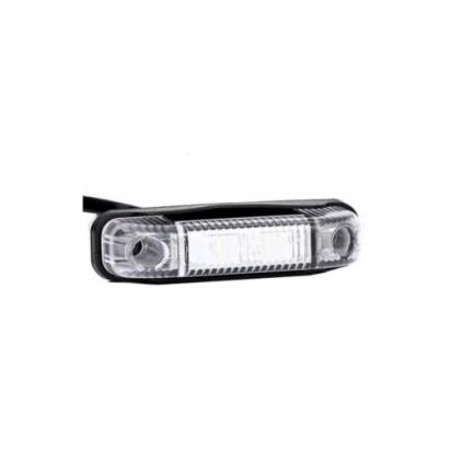 Lampă gabarit LED galbenă 80x18 mm, 12–30V, omologare E20 (FT-013 Z)
