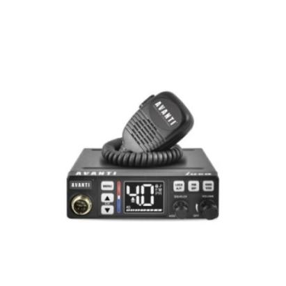Stație CB auto Avanti ECO 4W AM/FM/PA cu ASQ, VOX și dimmer display