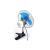 Ventilator auto rotativ 6" 12V cu prindere tip clema Cod: FST-V12106