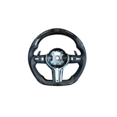 Volan sport carbon cu display compatibil BMW Seria 5 F10/F11/F07, Seria 6 F06/F12/F13, Seria 7 F01/F02, Cod: OCH-16