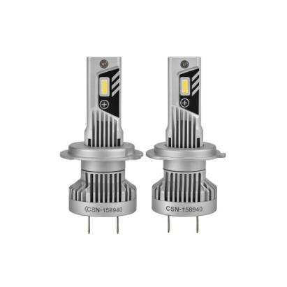 Set 2 becuri LED B01 H7 6000K pentru faruri auto, dimensiune apropiata de becul H7 standard