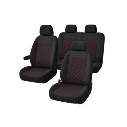 Set huse scaune auto universale 9 piese, banchetă spate fracționată, XYJ002