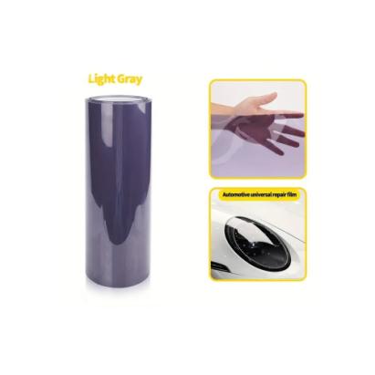 Folie protecție faruri și stopuri TPH fumuriu deschis, auto-regenerantă, 60x60 cm