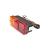 Lampă stop spate 12V cu catadioptru integrat roșu/galben, 180×75×65 mm (DISCP54)