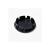 Set capace jante 69 mm negre din ABS, montaj prin presare (4 buc) LGG-012