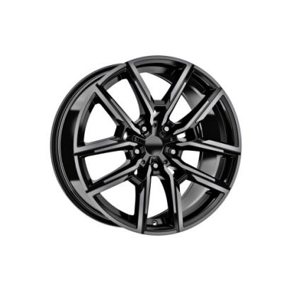 Set jante aliaj DY1249 KM 19" 5x120 pentru BMW, Black Tint Diamond Cut