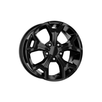 Set 4 jante aliaj DY356 KM 16x7 5x114.3 ET40, negru lucios (Dacia/Renault/Nissan/Toyota)