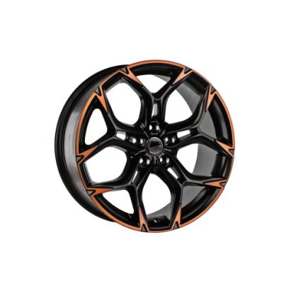 Set 4 jante aliaj DY1184 KM 19x8 5x112 ET40 bronz diamond cut pentru VAG