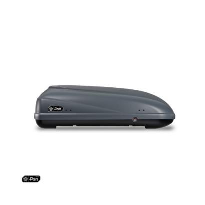 Cutie portbagaj plafon PSN 460L gri mat, deschidere dubla, montaj rapid