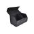 Organizator portbagaj auto Premium din piele ecologica negru cu cusatura neagra 55x30x30 cm Cod: RAZ451
