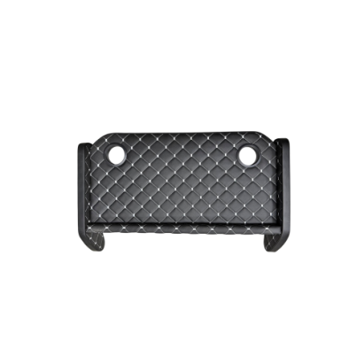 Masă de bord pentru Iveco 2024+ cu 2 suporturi pahare, piele ecologică negru/gri