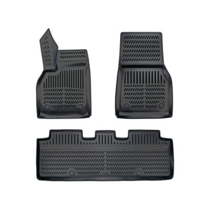 Set covoare cauciuc tip tavita pentru Tesla Model Y Juniper 2025, 4 piese