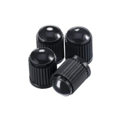 Set capace valve ventil negre din plastic rezistent, compatibile universal (QMZ-04)