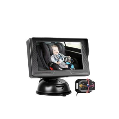 Cameră auto pentru bebeluși cu monitor IPS 4.3 inch, conectare cu fir (A4214)