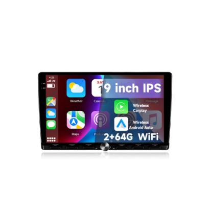 Navigatie auto Android 9 inch 2GB/64GB, CarPlay & Android Auto wireless, GPS