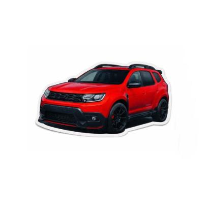 Abțibild auto model Duster pentru exterior, rezistent UV și apă, 15x8 cm (XL-25)