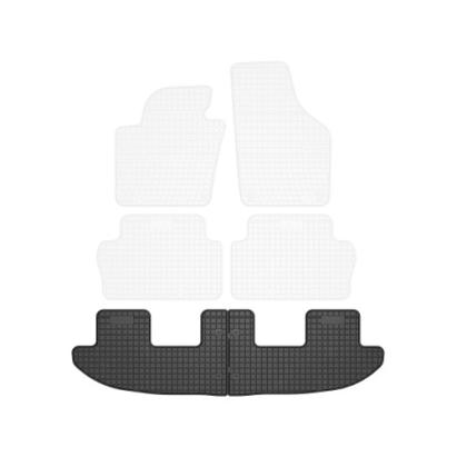 Covoare interior cauciuc El Toro compatibile Volkswagen Sharan II 2010-2020 Randul 3 Cod: 04051 P80