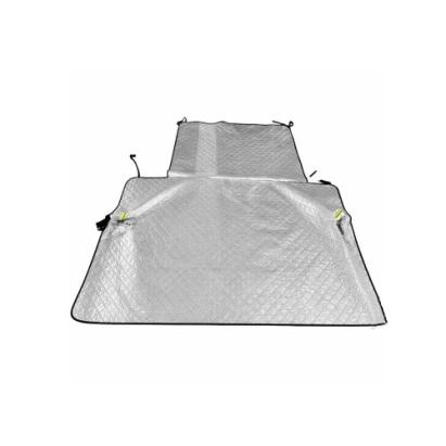 Parasolar exterior auto iarna vara cu protectie oglinzi geamuri fata laterale si capota 255x240 cm Cod: CST-255240