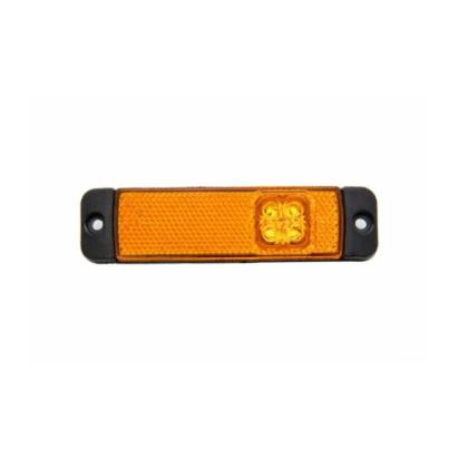 Lampă gabarit laterală auto 12V cu 4 LED SMD și suport, Cod 201412