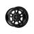 Set jante aliaj DY306 KM 16x10J, 6x139.7, ET-50, negru mat pentru 4x4