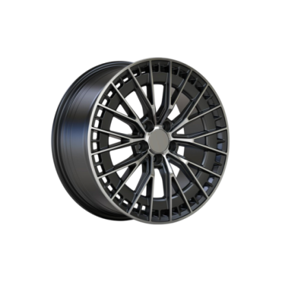 Set jante aliaj PDW 19" 5x112 pentru Mercedes, Black Polish, fata 8J ET45 spate 9J ET60