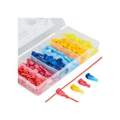 Set 60 perechi conectori rapizi T-Tap 12V/24V pentru conexiuni electrice auto