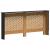 Mască de calorifer, negru, 172 x 19 x 81,5 cm, MDF GartenMobel Dekor