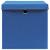 Cutii depozitare cu capace 10 buc. albastru 32x32x32 cm, textil GartenMobel Dekor